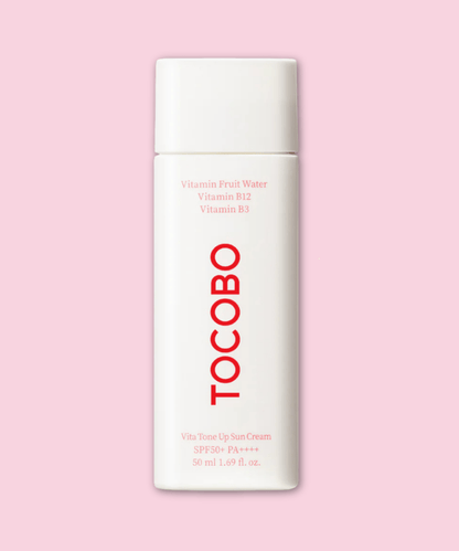 TOCOBO Vita Tone Up Sun Cream SPF50+ PA++++ Korean Skincare | VELVET GLOW