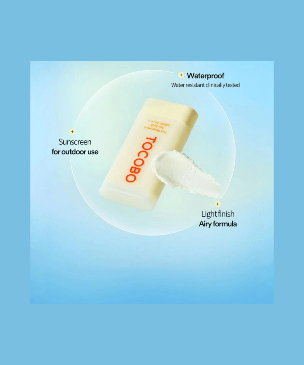 TOCOBO Vita Waterproof Sun Stick SPF50+ PA++++ Korean Skincare | VELVET GLOW