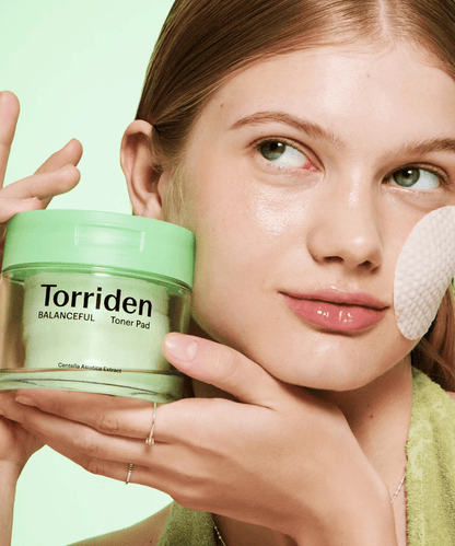 Torriden BALANCEFUL Toner Pad Korean Skincare | VELVET GLOW