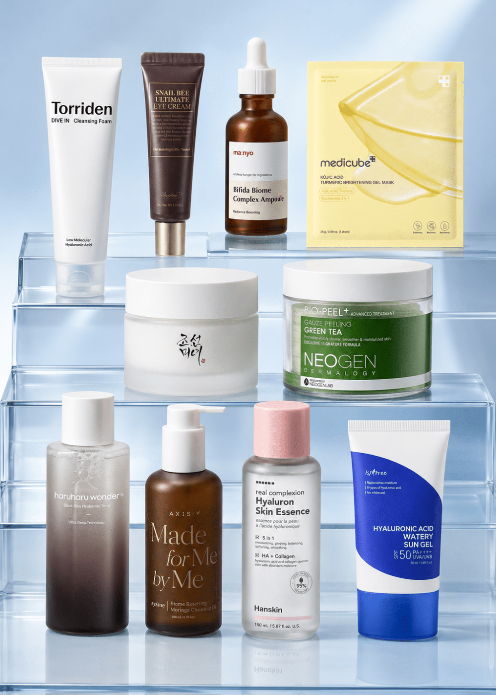 VELVET GLOW 10 - Step Care Kit – Normal Skin Edition Korean Skincare | VELVET GLOW
