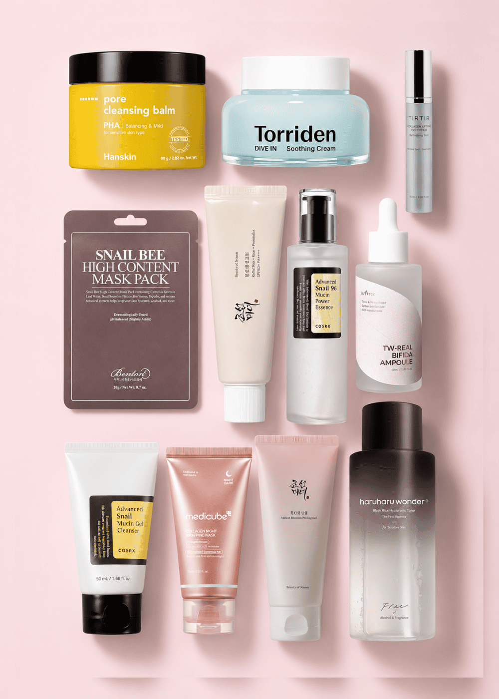 VELVET GLOW 10 - Step Korean Skincare Routine Set – Dry Skin Type Korean Skincare | VELVET GLOW