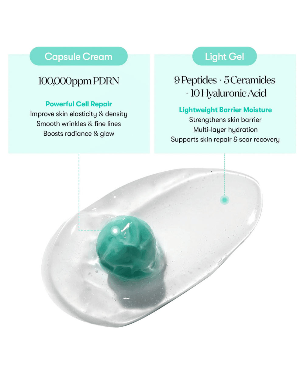VT Cosmetics PDRN Capsule Cream 100 Korean Skincare | VELVET GLOW