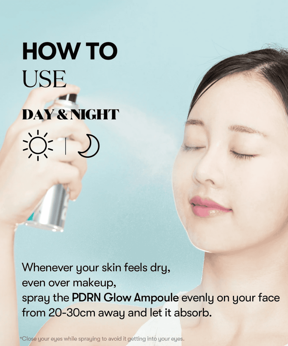 VT Cosmetics PDRN Glow Ampoule Korean Skincare | VELVET GLOW