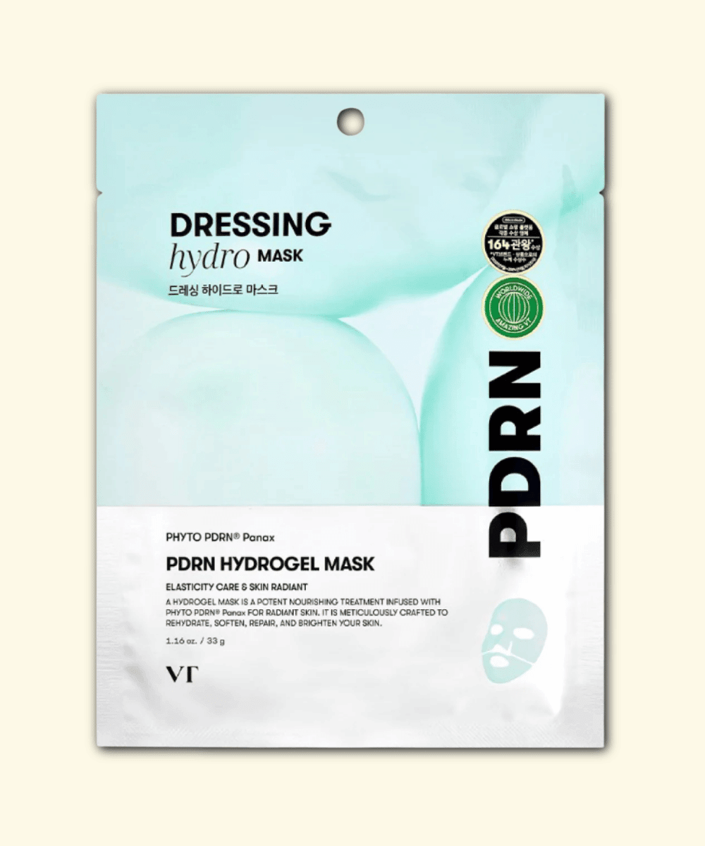 VT Cosmetics PDRN Hydrogel Mask Korean Skincare | VELVET GLOW